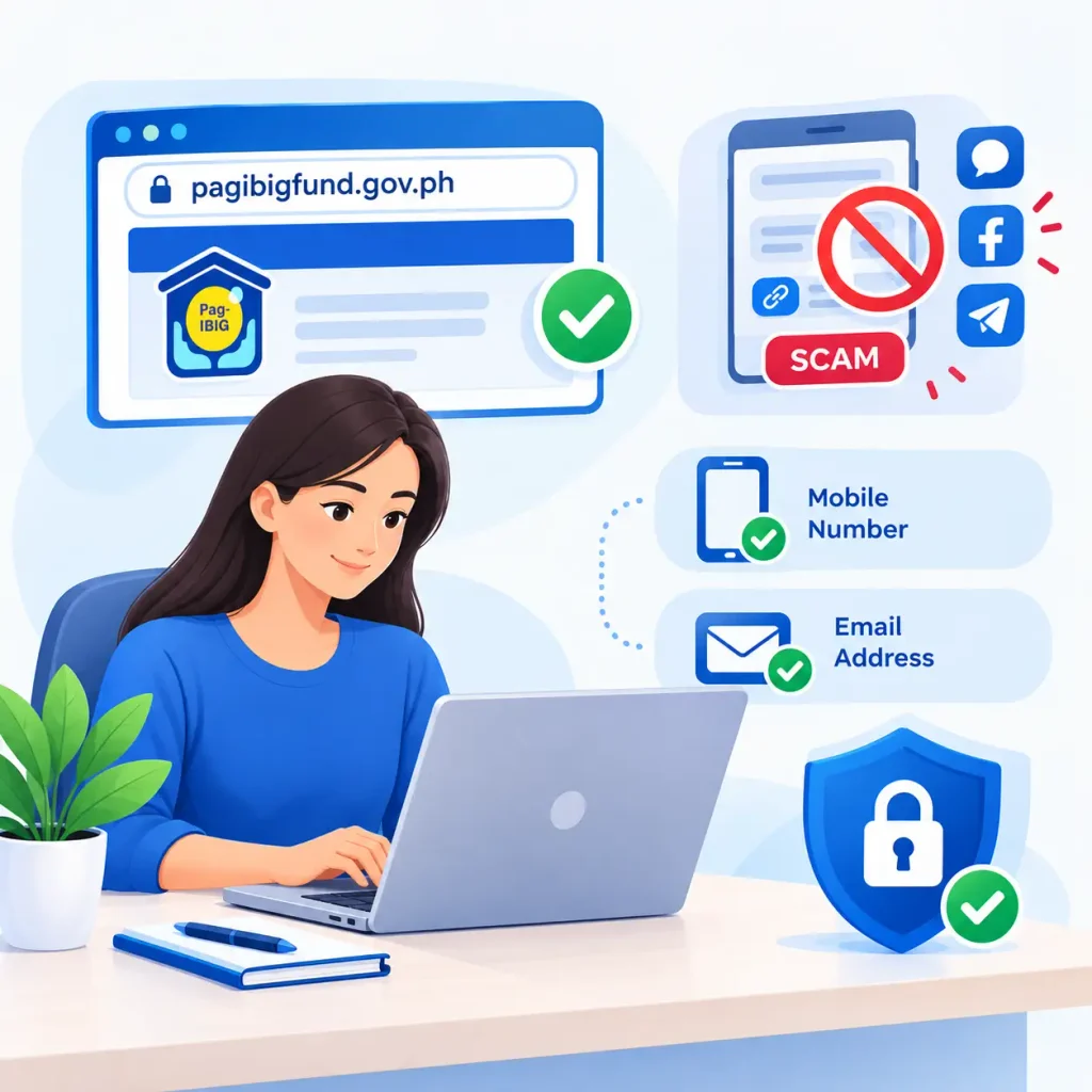 Tips for Using the Pag-IBIG Portal Safely